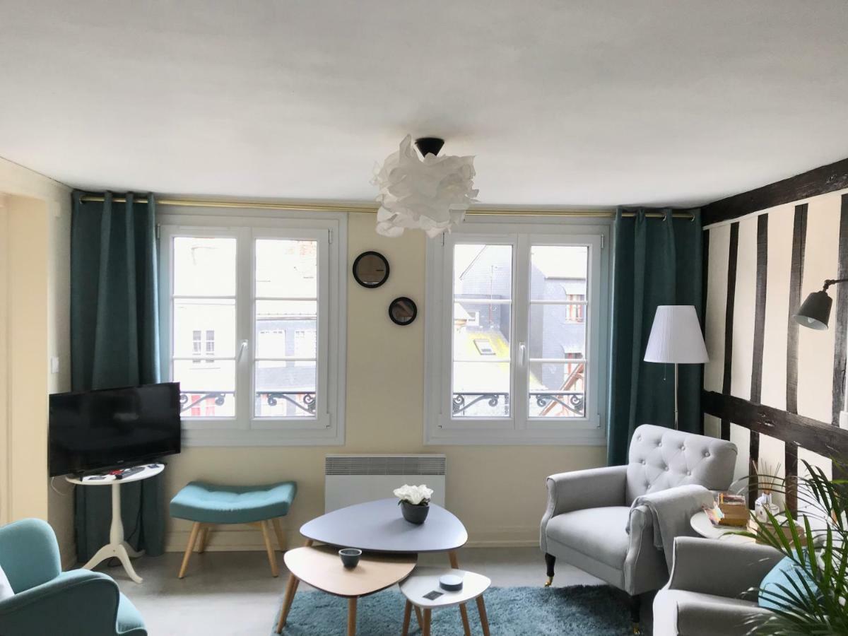 Appartement Charles Baudelaire Honfleur Buitenkant foto